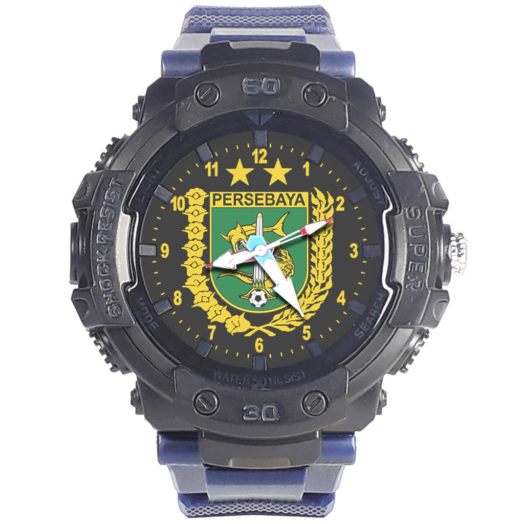 Jam Tangan  PERSEBAYA MOTIF 6 Bagus