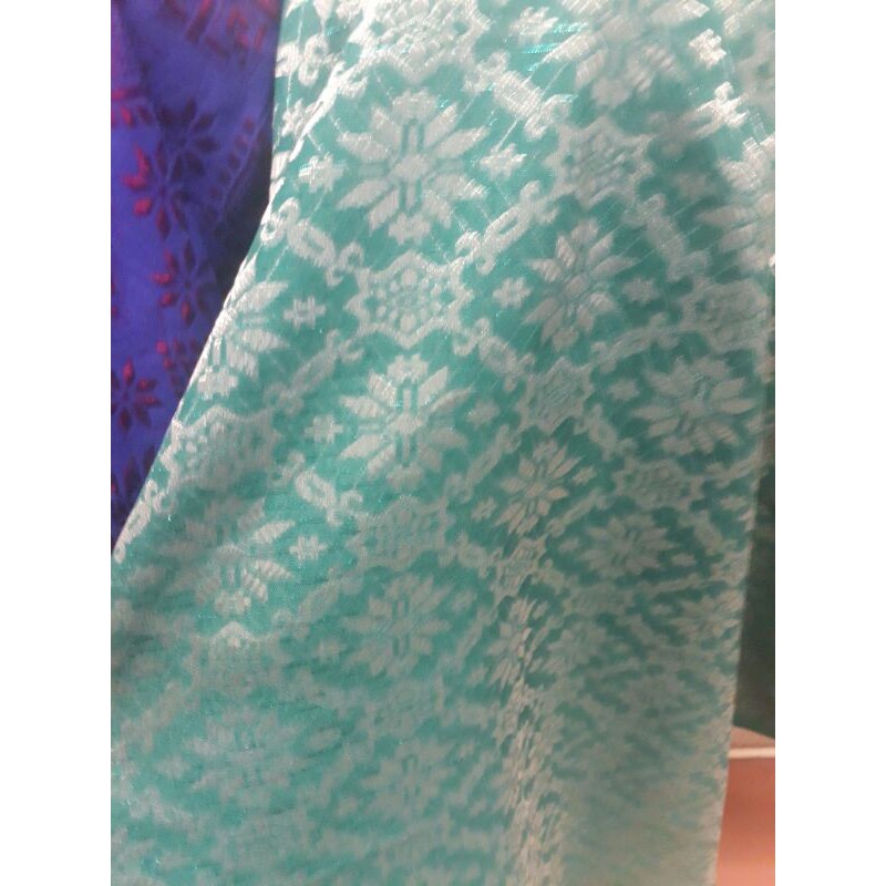 Bahan songket semi Palembang /Kain songket