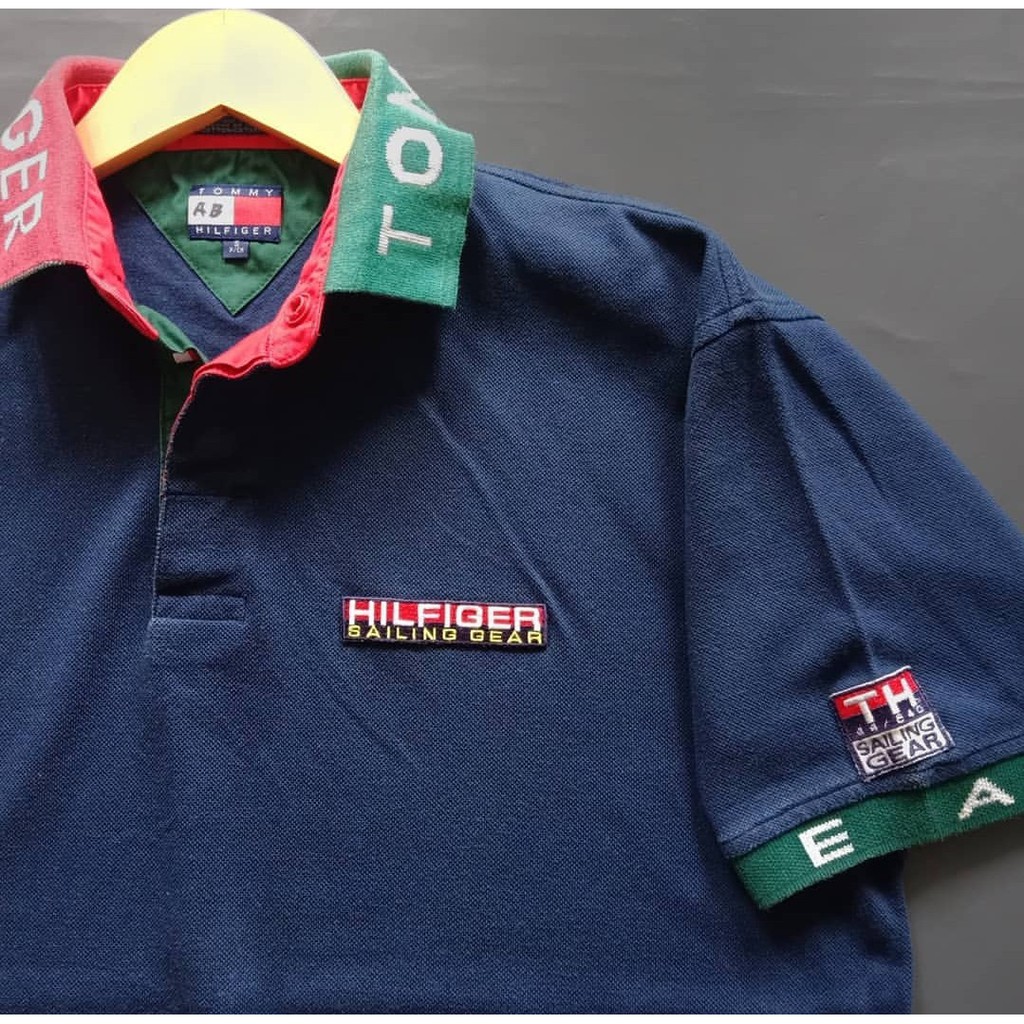  Polo  shirt Tommy  Vintage Shopee Indonesia