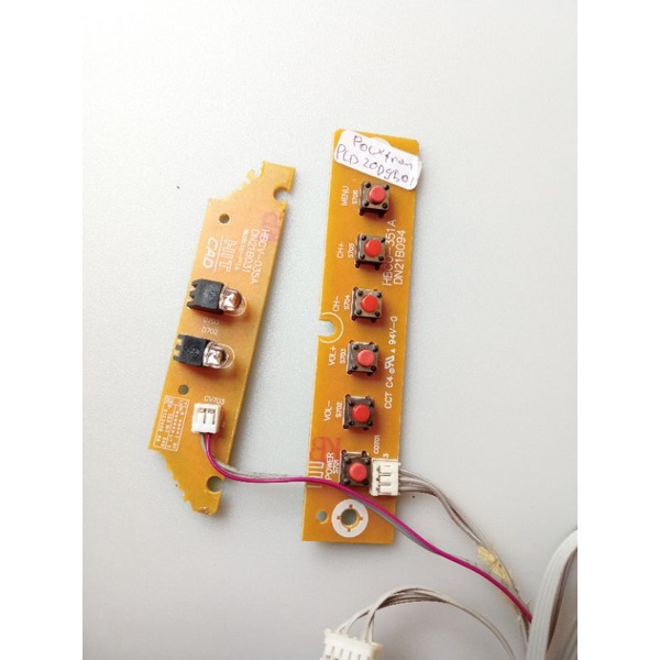 TOMBOL SENSOR IR TV POLYTRON PLD 20D9501