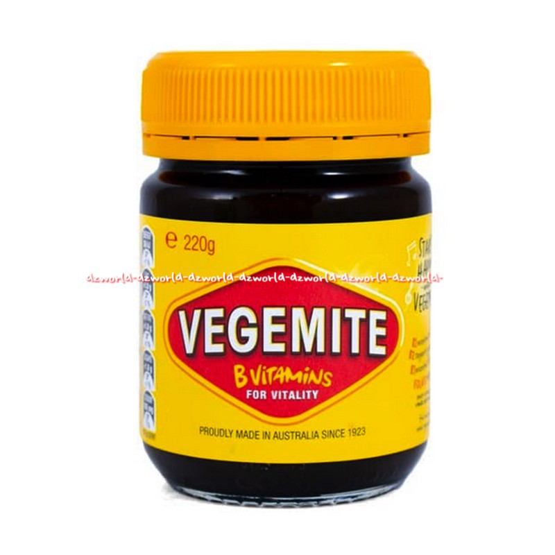 Vegemite B Vitamin For Vitality Australia 220gr Selai Sayuran Vit B