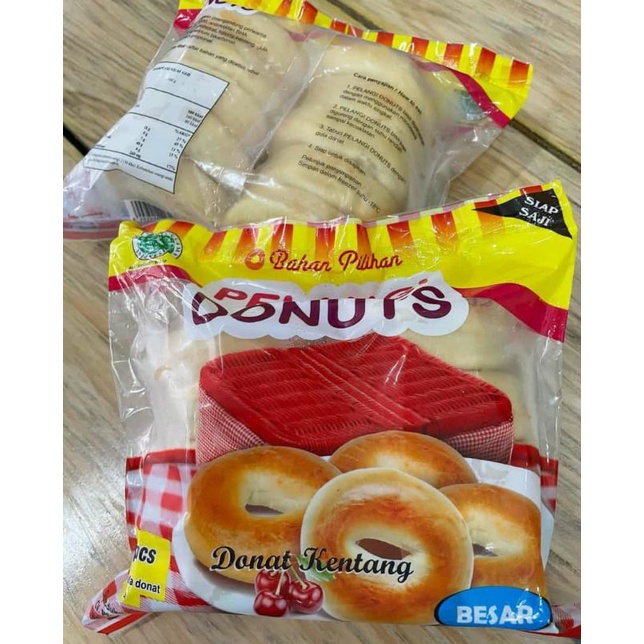 

DONAT KENTANG PELANGI ISI 10 / DONAT KENTANG JUMBO