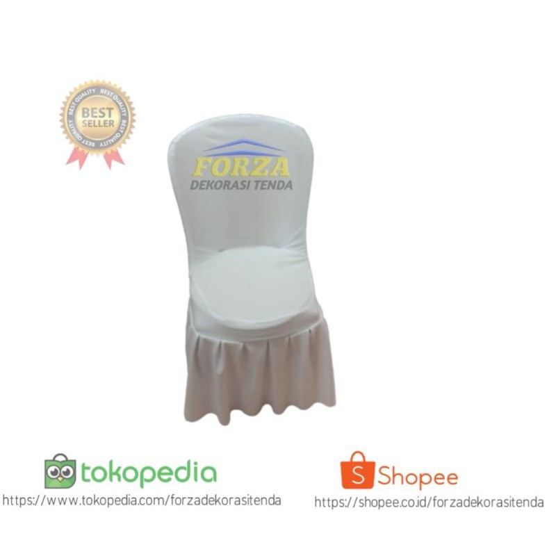 Sarung Kursi Plastik Napolly Model Terbaru - Forza Dekorasi Tenda