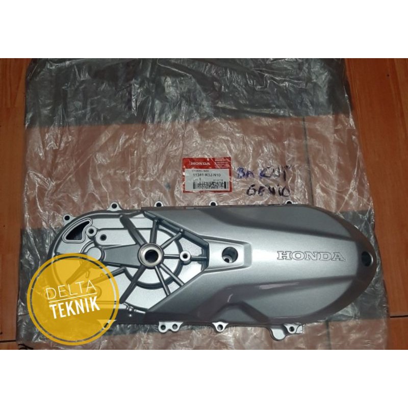 BLOK CVT BAK CVT SILVER cover L side box cvt GENIO BEAT 2021 2020