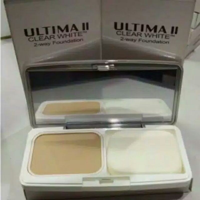 Ultima II Two Way Cake Clear White