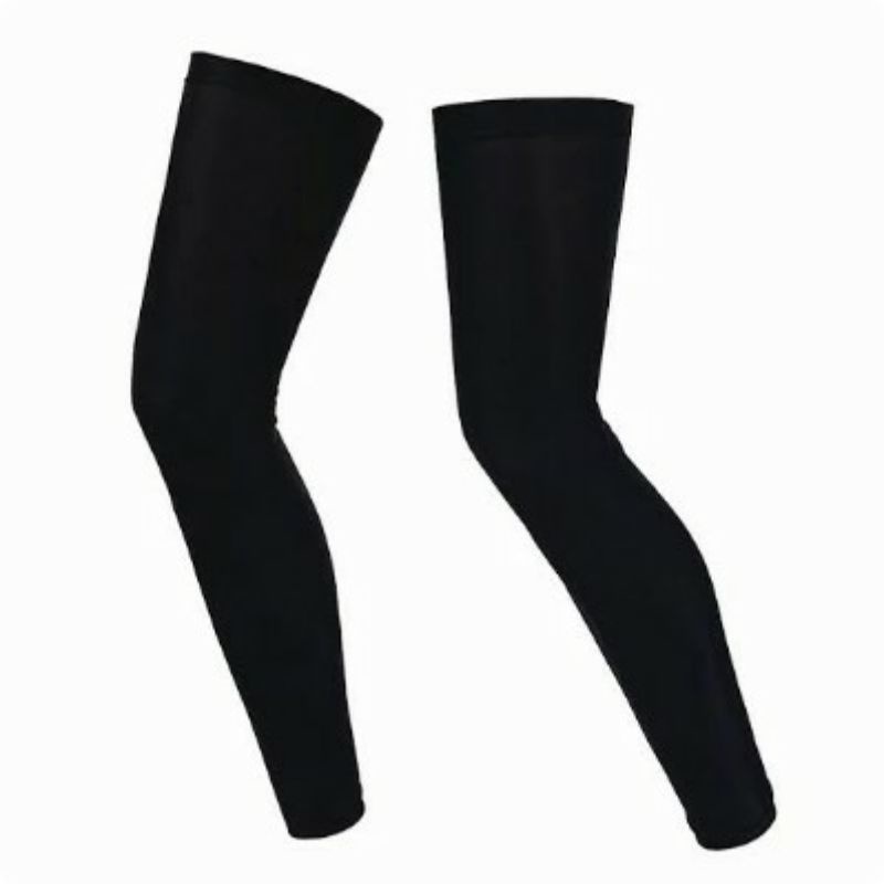 Manset Kaki | Leg Sleeve | Leg Warmer | Pelindung Lutut Pria Wanita Bahan Spandex