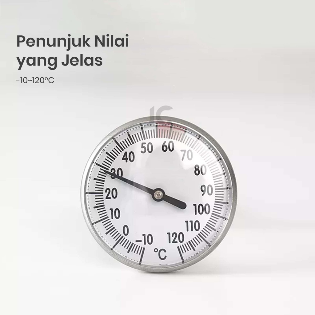 COFFEE THERMOMETER ANALOG WITH CLIP | TERMOMETER KOPI - KN-3301