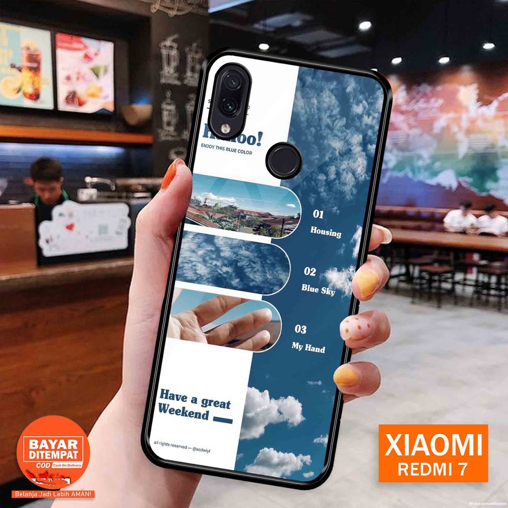 Sukses Case REDMI 7 - Hardcase 2D Glossy Redmi 7 - Silikon Hp Redmi  - Silicon Hp Redmi - Kessing Hp