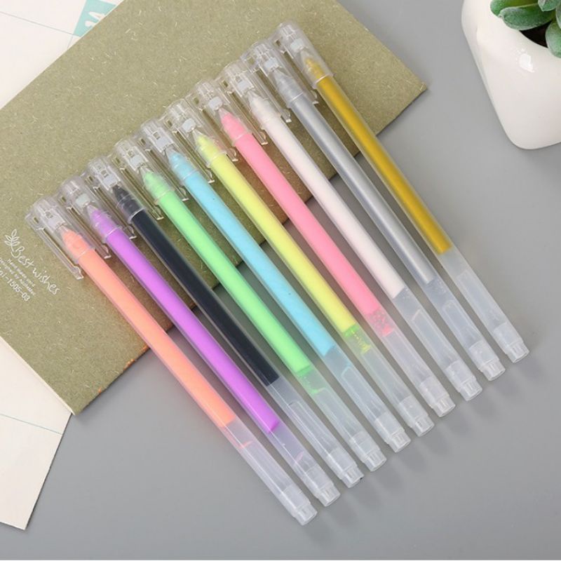 

PULPEN GELL COLOR 0,50 MM / PULPEN GELL 10 WARNA