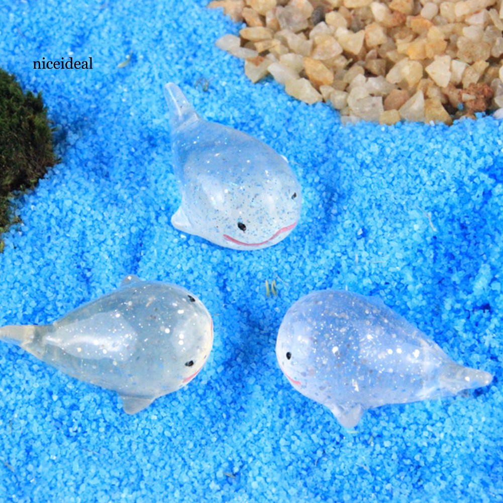 Nd Diy Miniatur Ikan Paus Lucu Bahan Resin Untuk Dekorasi Rumah