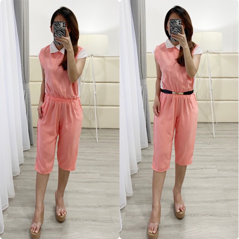 jumpsuit casual wanita / jumpsuit salem