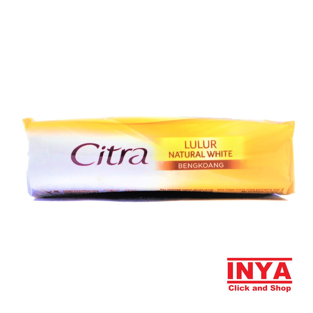 CITRA BENGKOANG LULUR NATURAL WHITE SABUN PENCERAH KULIT 70gr - Sabun Batang