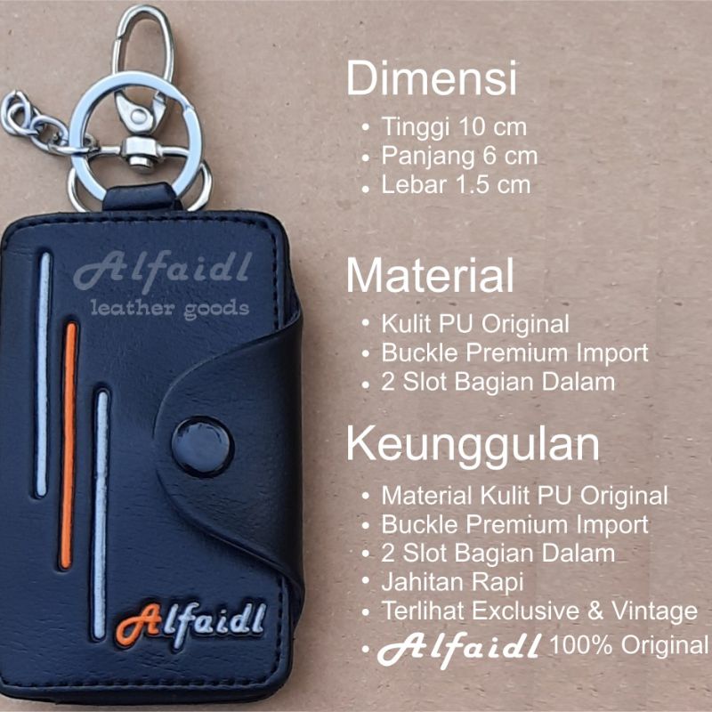 TERLARIS Dompet STNK MOBIL/MOTOR Gantungan Kunci MOBIL/MOTOR Dompet MOBIL/MOTOR Original Alfaidl