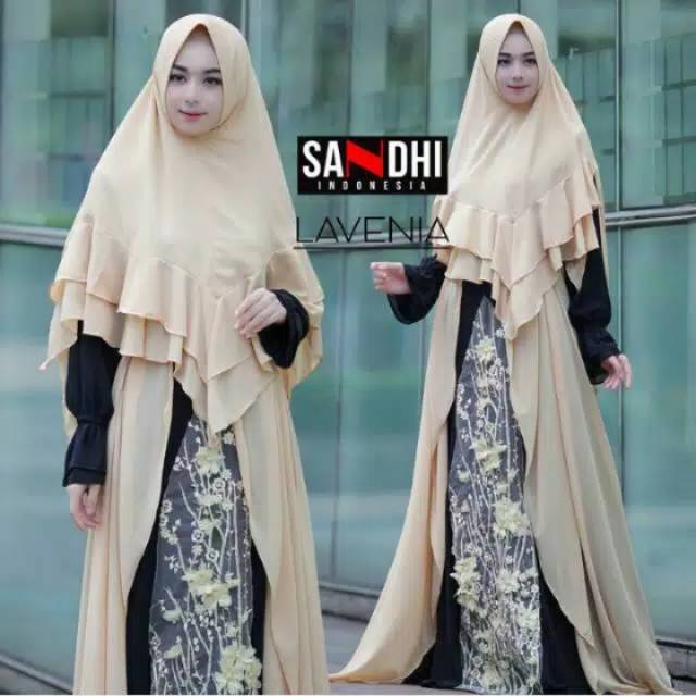 Sale Diskon Gamis syari Lavenia by SANDHI INDONESIA