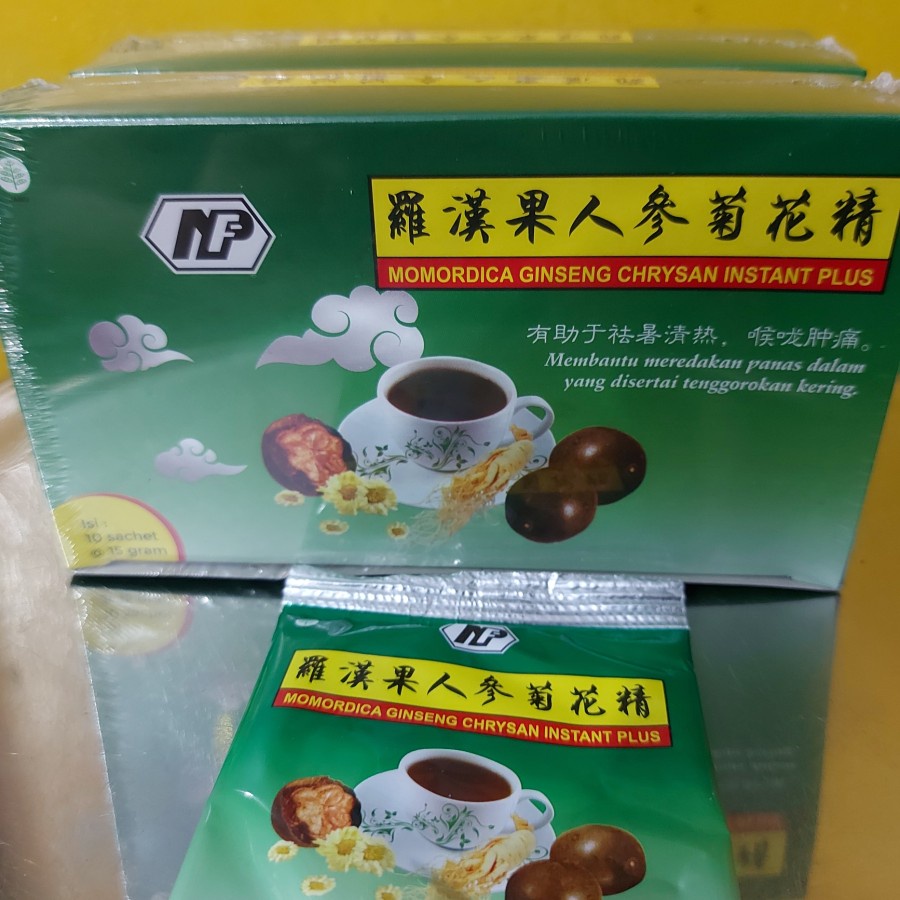 

Lo han kuo ginseng chrysan instant 10 sachet