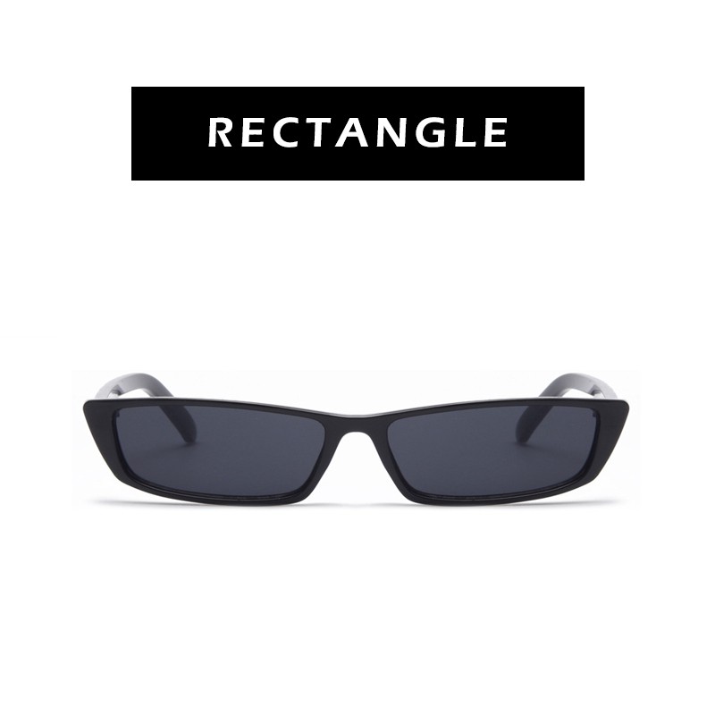 (YUZHU) Bayar di Tempat Korean Design Retro Mata Kucing Kacamata Hitam Wanita Sunglasses