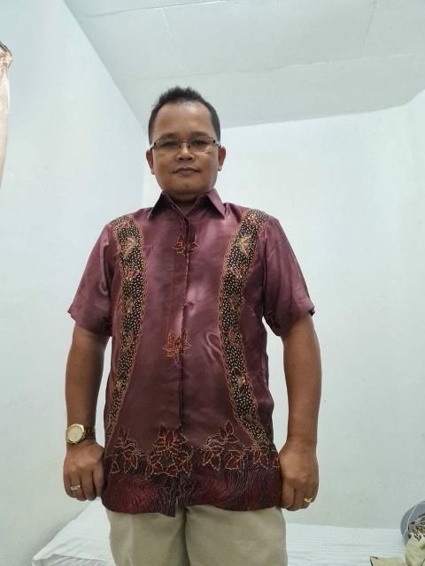 Batik Pria Hem Sutra Lapis Furing Istimewa Batik Lengan Pendek Kreep Terbaru