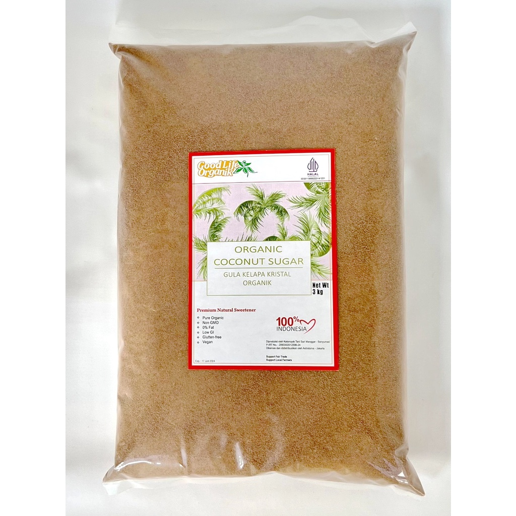 

Gula Kelapa Kristal Organik 3 Kg