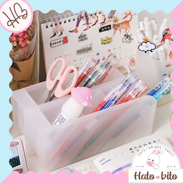 

Tempat Pulpen Alat Tulis Lucu Cute Four Diagonal Slot HB1130