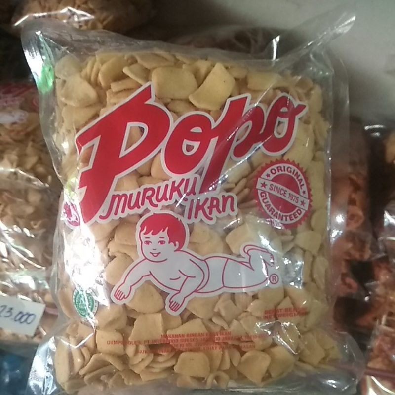 popo muruku snack ikan malaysia bpom 400 gram