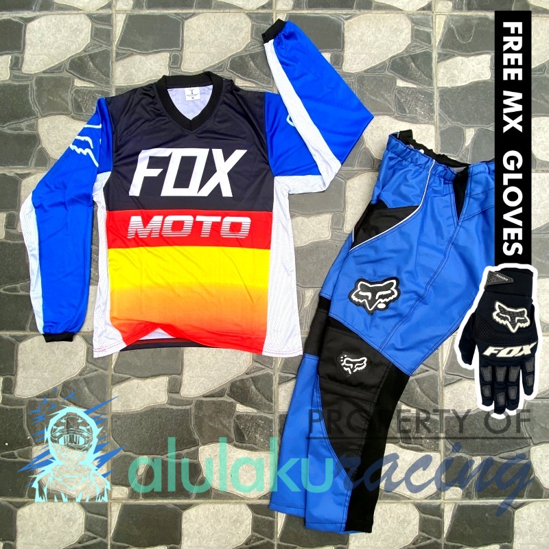 Jersey &amp; Celana MX Trail Motocross - Paket Bundling FOCT1207-F41