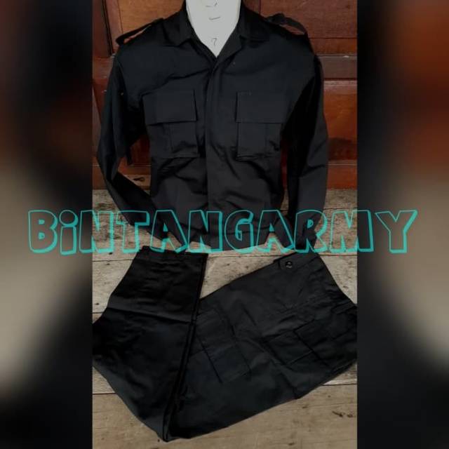 Seragam PDL BRIMOB Hitam