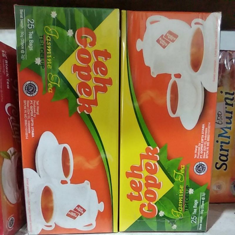 

TEH GOPEK JASMINE TEA CELUP 25 BAGS