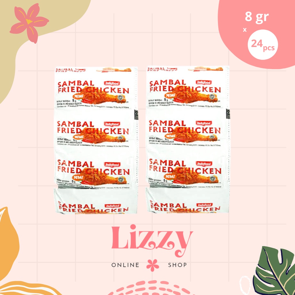 

Indofood Sambal Fried Chicken 24 Sachet x 8g