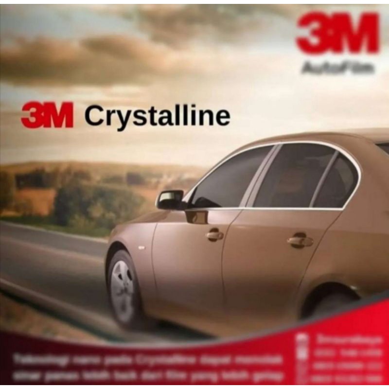 Kaca Film 3M Crystalline CR 70 / 20% Produk dijamin 100% Original