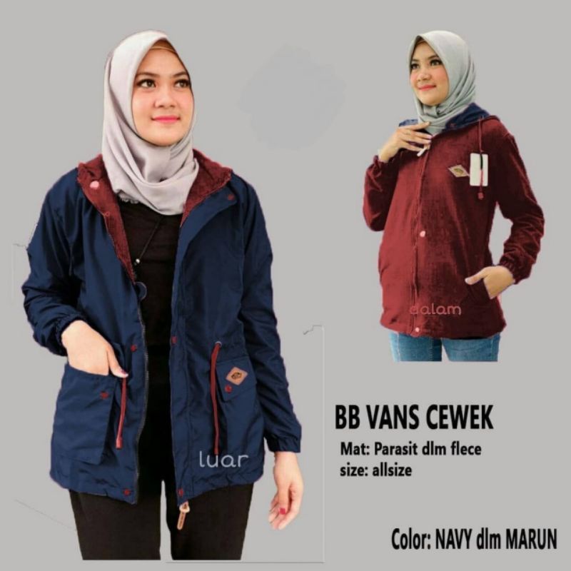 JAKET CEWEK VANS JAKET BB VANS