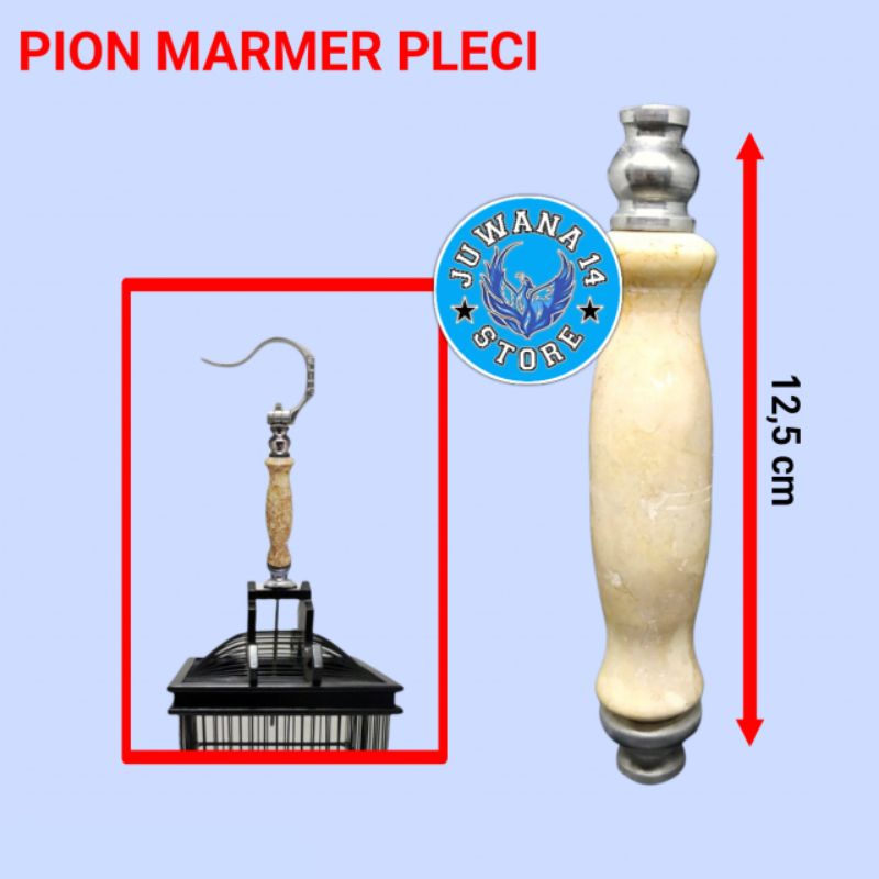 PION PLECI MAHKOTA SANGKAR PLECI MARMER KANDANG PLECI