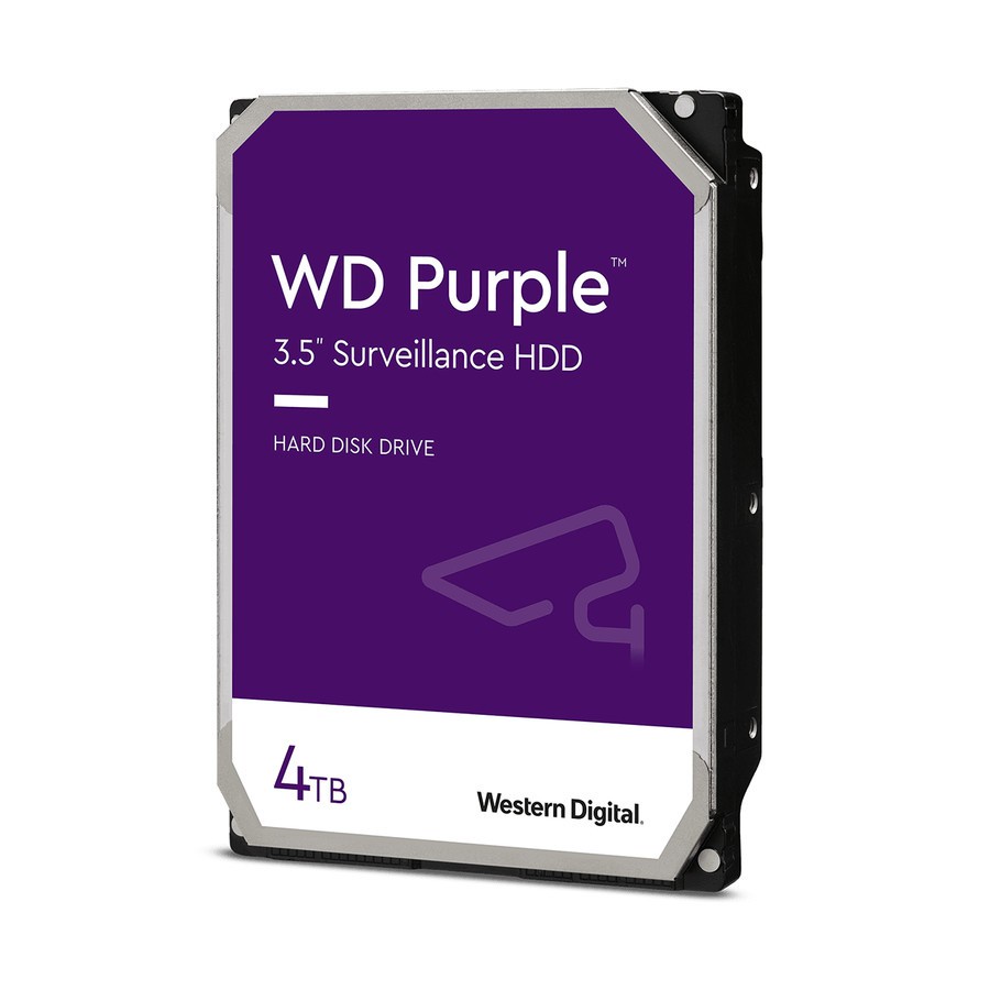 Hard Disk HDD WDC 4TB Purple Sata Khusus CCTV