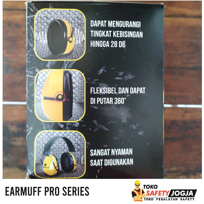 earmuff safety penutup telinga ear muff gosave pro