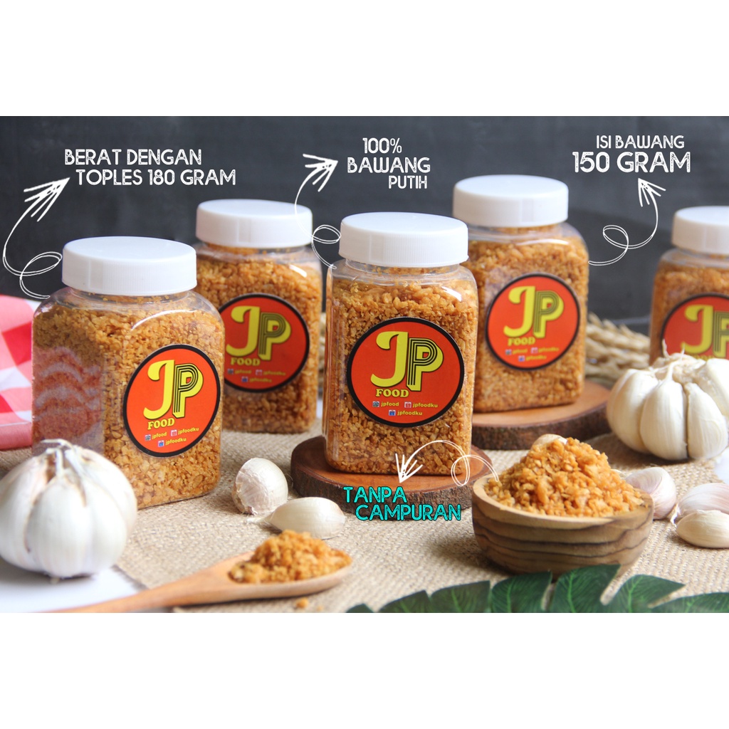

Bawang Putih Cincang Berat Netto 150 Gr IK3