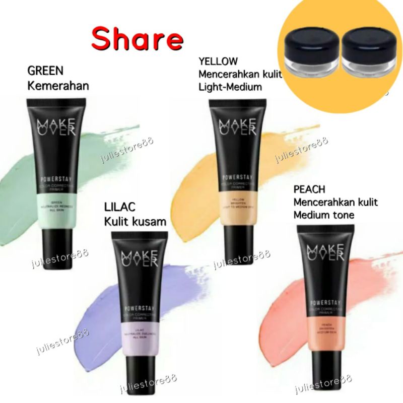 (Share) MAKE OVER Powerstay Color Correcing Primer