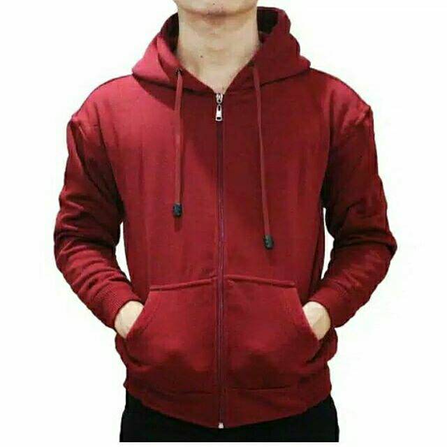 Jaket cowok polos hoodie / jaket polos / hoodie sweater / jaket hoodie