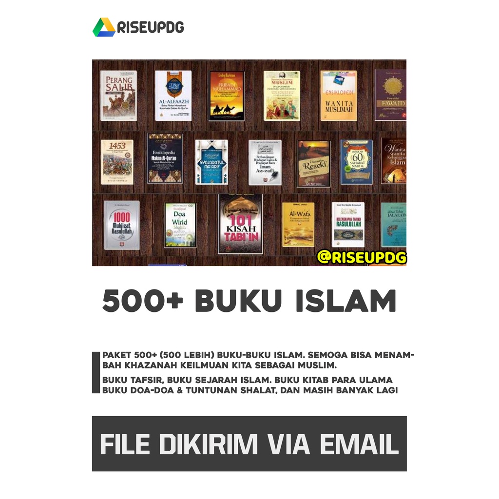 500+ Database Google Drive Buku Islam