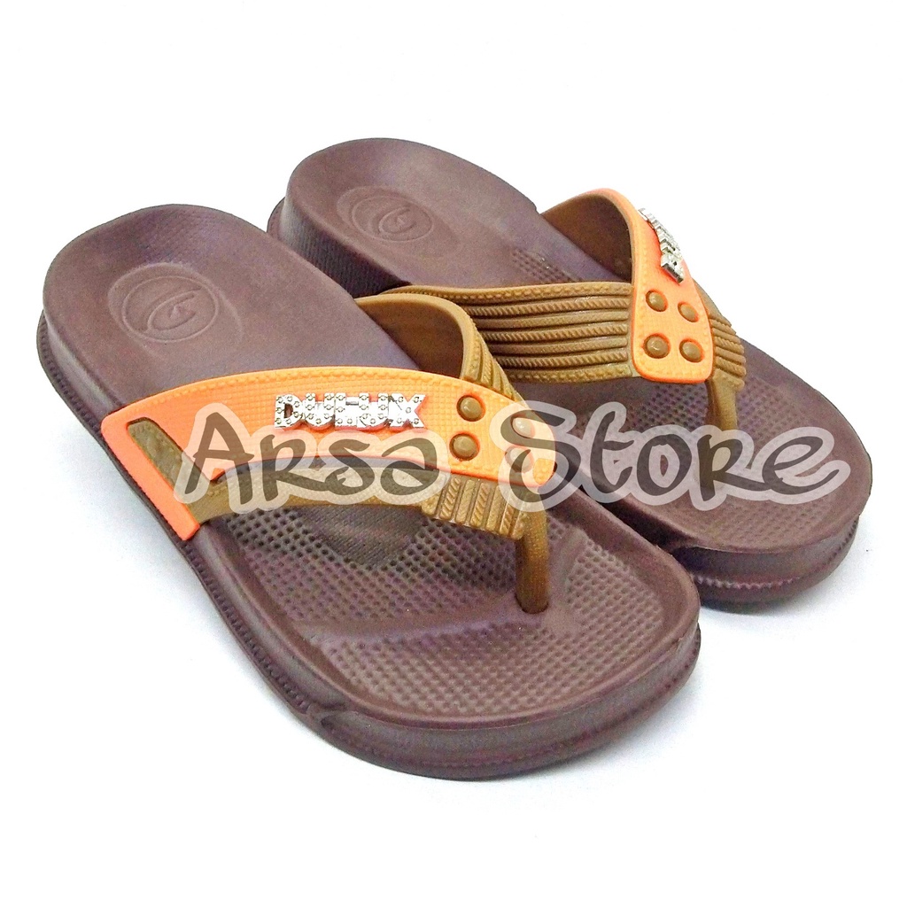 Sandal Anak Laki Laki Umur 2 - 8 Tahun / Sendal Jepit Anak Cowok / Flip Flop Murah Terbaru