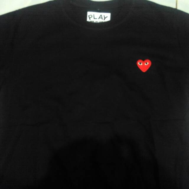 Kaos pendek Play Comme des Garcons / CDG
