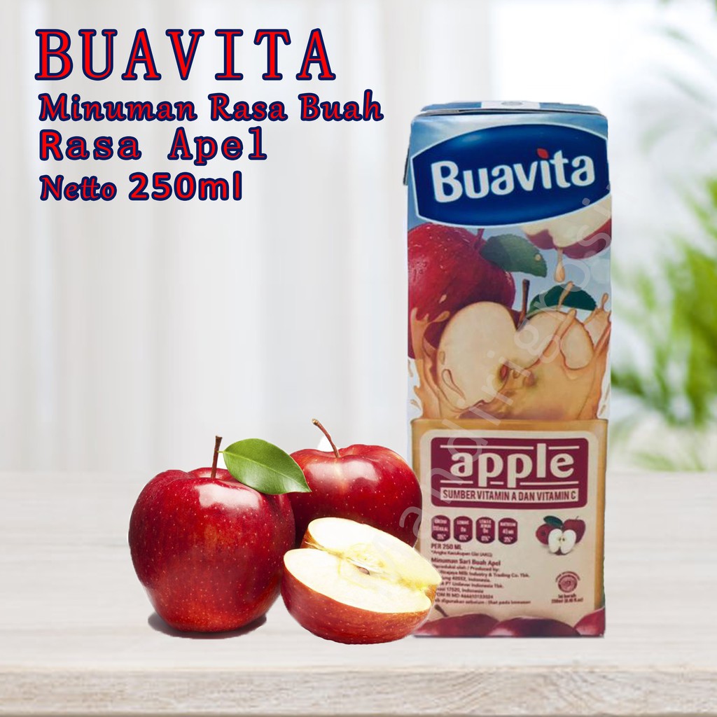 Minuman Sari Buah * Buavita * Apel * 252ml