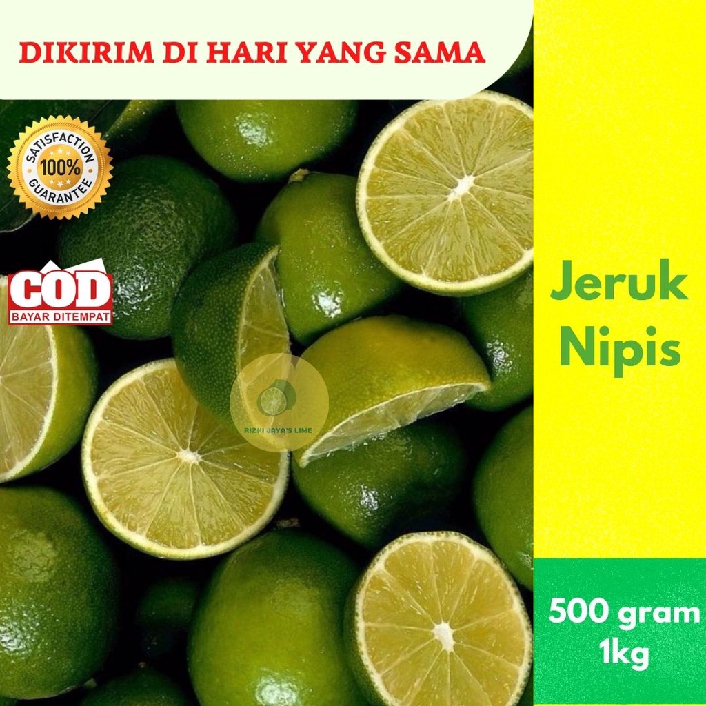 

[HARGA GROSIR] Jeruk Nipis Segar Murah 1kg/500gram