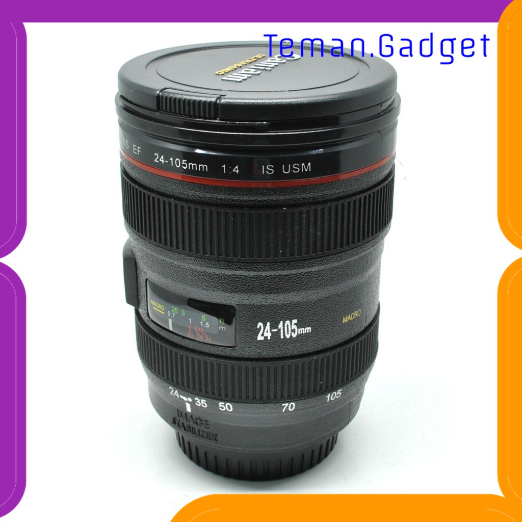 TC-PD015 GELAS MINUM BENTUK LENSA KAMERA EF 24-105MM - 400ML