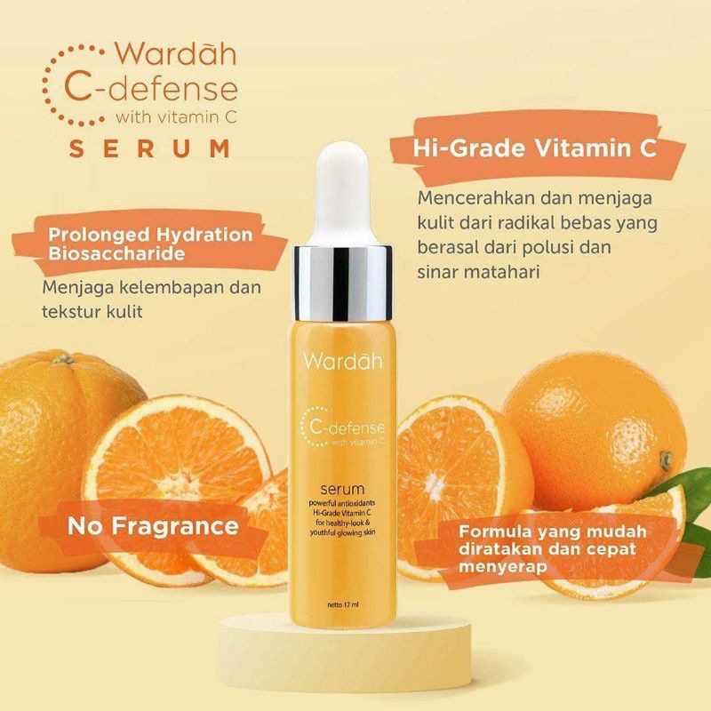 wardah c-defense serum-wardah serum vitamin C-serum wardah c-defense-serum pencerah