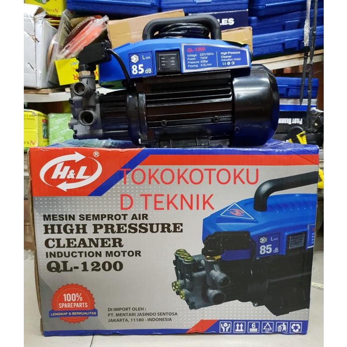 Cleaner Jet Cleaner Mesin Cuci Mobil Motor H&L Ql-1200