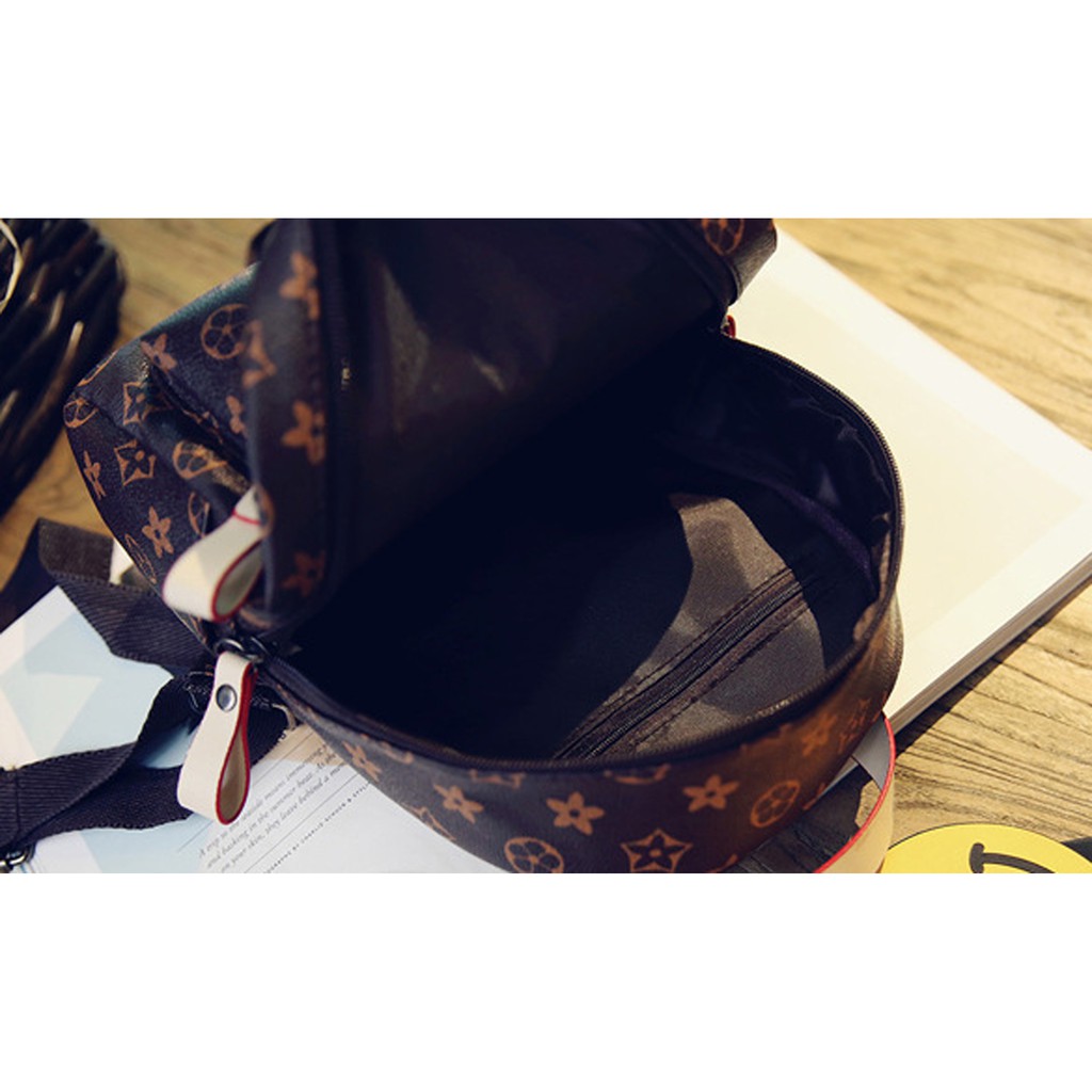 tas ransel old mini flower ladies small backpack (2i4)  bta162