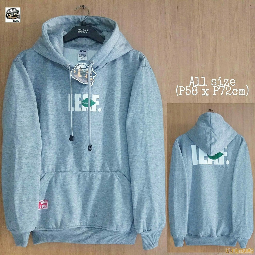 JAKET LEAF KATUN HOODIE ORIGINAL PREMIUM