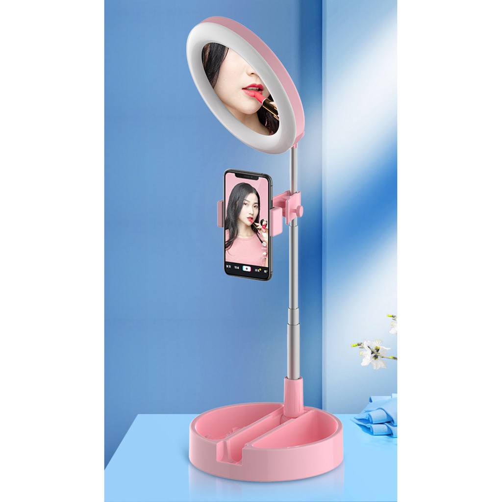 LIVE BEAUTY LAMP / RETRACTABLE LIVE LIGHT FILL BRACKET / LED LAMP/LIVE BEAUTY LAMP