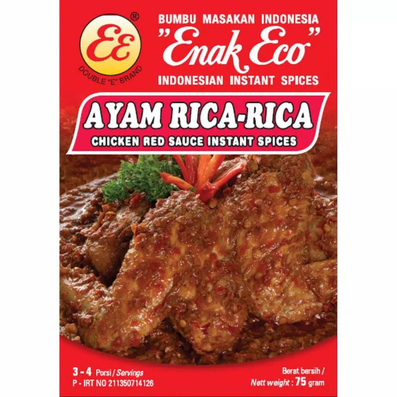 enak Eco bumbu ayam rica rica 75 gram