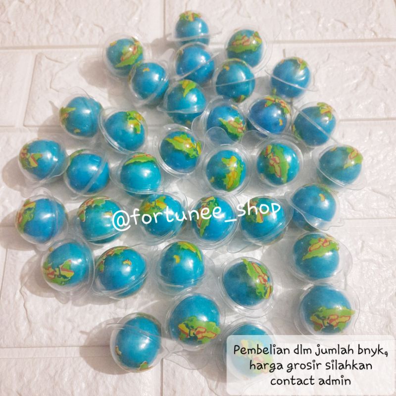 Permen Buble Gum Bola Dunia Permen Viral Korea 1 pcs