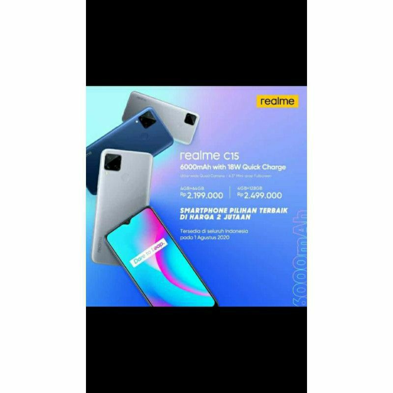 REALME C15 4GB+64GB